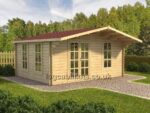 Corvara 3x4 Log Cabin
