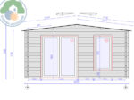 Corvara 4x4 Log Cabin - Image 3