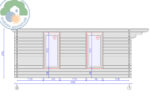 Corvara 5x5 Log Cabin - Image 4