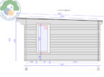 Livata 6x4 Log Cabin - Image 4
