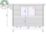 Arabba 4x3 Log Cabin - Image 4
