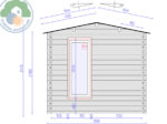 Meribel 6x3 Log Cabin - Image 4