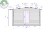 Bormio 6x3 Log Cabin - Image 4