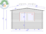Selva 4x3 Log Cabin - Image 4