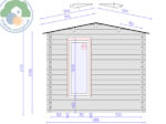 Meribel 4x3 Log Cabin - Image 4