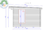 Livata 6x3 Log Cabin - Image 4