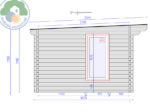 Torgnon 6x3 Log Cabin - Image 4
