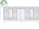 Torgnon 6x4 Log Cabin - Image 3