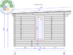 Cesano 6x4 Log Cabin - Image 4