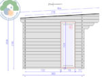 Nevoso 6x3 Log Cabin - Image 4