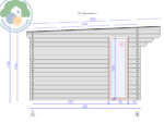 Nevoso 6x4 Log Cabin - Image 4