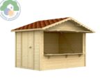 Kiosk Counter Log Cabin