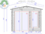 Grande 3x3 Log Cabin - Image 3