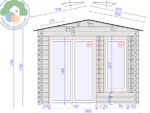 Grande 3x4 Log Cabin - Image 2