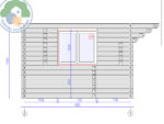 Grande 3x4 Log Cabin - Image 3