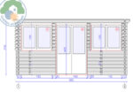 Selva 5x4 Log Cabin - Image 3