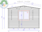 Selva 5x4 Log Cabin - Image 4