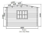 Rumus 5x4 Log Cabin - Image 4
