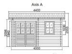 Alpina Plus 4x3 Log Cabin - Image 3