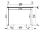 Oxford 4x3 Log Cabin - Image 2