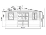 Oxford 5x4 Log Cabin - Image 3