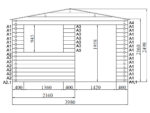 Monaco 4x3 Log Cabin - Image 3