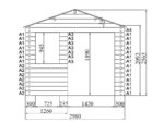 Monaco 3x4 Log Cabin - Image 3
