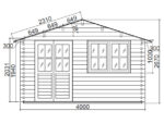 Savona 4x5 Log Cabin - Image 3