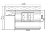Savona 3x3 Log Cabin - Image 4