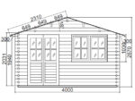 Savona 4x3 Log Cabin - Image 3