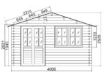Savona 4x4 Log Cabin - Image 3