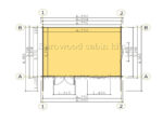 Savona 5x4 Log Cabin - Image 2
