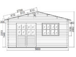 Savona 5x5 Log Cabin - Image 3