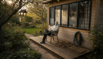 Garden cabin exterior for year-round use